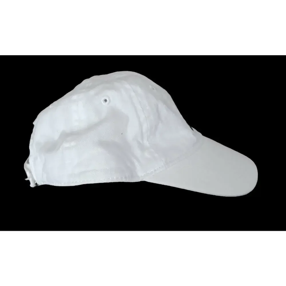 Nike Youth White Adjustable Baseball Cap Hat Swoosh Logo Boys Girls 4-7 - Picture 4 of 10